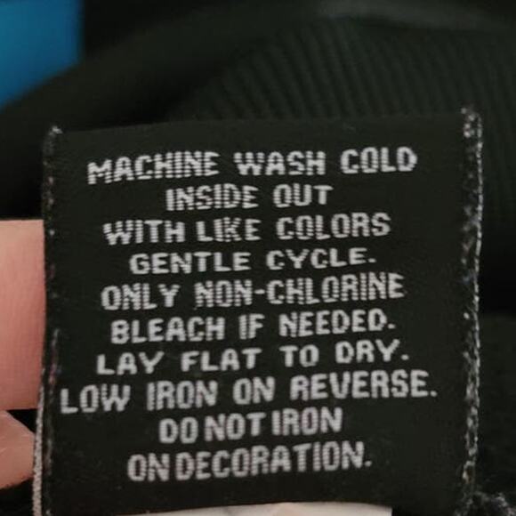 JINX Minecraft Fleece Lined Hoodie Black Blue Kids Small 6/7 - Picture 7 of 11